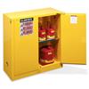 Justrite® Sure-Grip® EX Safety Cabinets w/ Self-Closing Doors, 30 gal, 44"H x 43"W x 18"D, 1 Shelf, Yellow, 1/Each Justrite® Sure-Grip® EX Safety Cabinets w/ Self-Closing Doors, 30 gal, 44"H x 43"W x 18"D, 1 Shelf, Yellow, 1/Each