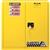 Justrite® Sure-Grip® EX Safety Cabinet w/ Manual Doors, 30 gal, 35"H x 36"W x 24"D, 1 Shelf, Yellow, 1/Each Justrite® Sure-Grip® EX Safety Cabinet w/ Manual Doors, 30 gal, 35"H x 36"W x 24"D, 1 Shelf, Yellow, 1/Each