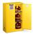 Justrite® Sure-Grip® EX Safety Cabinets w/ Self-Closing Doors, 45 gal, 65"H x 43"W x 18"D, IFC, 2 Shelves, Yellow, 1/Each Justrite® Sure-Grip® EX Safety Cabinets w/ Self-Closing Doors, 45 gal, 65"H x 43"W x 18"D, IFC, 2 Shelves, Yellow, 1/Each