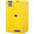Justrite® Sure-Grip® EX Safety Cabinet w/ Manual Doors, 60 gal, 65"H x 34"W x 34"D, Yellow, 1/Each Justrite® Sure-Grip® EX Safety Cabinet w/ Manual Doors, 60 gal, 65"H x 34"W x 34"D, Yellow, 1/Each