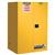 Justrite® Sure-Grip® EX Safety Cabinets w/ Self-Closing Doors, 90 gal, 65"H x 43"W x 34"D, IFC, 2 Shelves, Yellow, 1/Each Justrite® Sure-Grip® EX Safety Cabinets w/ Self-Closing Doors, 90 gal, 65"H x 43"W x 34"D, IFC, 2 Shelves, Yellow, 1/Each