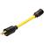 Southwire® Twist-to-Lock STW Power Cord Adapter, NEMA 20P-15R Grounded, Yellow, 1/Each Southwire® Twist-to-Lock STW Power Cord Adapter, NEMA 20P-15R Grounded, Yellow, 1/Each