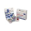 25-Person ANSI A+ First Aid Kit, Plastic w/ Dividers, 9"L x 8"H x 2 1/2"W, 1/Each 25-Person ANSI A+ First Aid Kit, Plastic w/ Dividers, 9"L x 8"H x 2 1/2"W, 1/Each