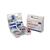 25-Person ANSI A+ First Aid Kit, Plastic w/ Dividers, 9"L x 8"H x 2 1/2"W, 1/Each 25-Person ANSI A+ First Aid Kit, Plastic w/ Dividers, 9"L x 8"H x 2 1/2"W, 1/Each