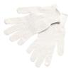 MCR Safety® Regular Weight String Knit Gloves, 70/30 Cotton/Poly, Hemmed, Large, White, 12/Pair MCR Safety® Regular Weight String Knit Gloves, 70/30 Cotton/Poly, Hemmed, Large, White, 12/Pair