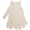 MCR Safety® Regular Weight String Knit Gloves, 60/40 Cotton/Poly, Hemmed, Large, Natural, 12/Pair MCR Safety® Regular Weight String Knit Gloves, 60/40 Cotton/Poly, Hemmed, Large, Natural, 12/Pair