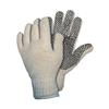 MCR Safety® Economy Weight PVC Coated String Knit Gloves, 60/40 Cotton/Poly, Single-Side Dots, Large, Natural, 12/Pair MCR Safety® Economy Weight PVC Coated String Knit Gloves, 60/40 Cotton/Poly, Single-Side Dots, Large, Natural, 12/Pair