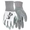 MCR Safety® NXG® Nitrile Dip Gloves, X-Large, White/Gray, 12/Pair MCR Safety® NXG® Nitrile Dip Gloves, X-Large, White/Gray, 12/Pair