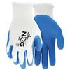 MCR Safety® NXG® Dipped Gloves, X-Large, White/Blue, 12/Pair MCR Safety® NXG® Dipped Gloves, X-Large, White/Blue, 12/Pair