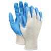 MCR Safety® Industry Standard Gloves, Large, Natural/Blue, 12/Pair MCR Safety® Industry Standard Gloves, Large, Natural/Blue, 12/Pair