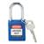 Brady® Safety Padlock, Blue, 1/Pkg Brady® Safety Padlock, Blue, 1/Pkg