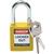 Brady® Safety Padlock, Yellow, 1/Pkg Brady® Safety Padlock, Yellow, 1/Pkg