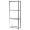 Akro-Mils® Wire Shelf Starter Unit, 63" Shelf Post, 12" x 24" Wire Shelf, 1/Each Akro-Mils® Wire Shelf Starter Unit, 63" Shelf Post, 12" x 24" Wire Shelf, 1/Each