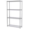 Akro-Mils® Wire Shelf Starter Unit, 63" Shelf Post, 12" x 36" Wire Shelf, 1/Each Akro-Mils® Wire Shelf Starter Unit, 63" Shelf Post, 12" x 36" Wire Shelf, 1/Each