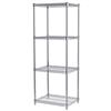 Akro-Mils® Wire Shelf Starter Unit, 63" Shelf Post, 18" x 24" Wire Shelf, 1/Each Akro-Mils® Wire Shelf Starter Unit, 63" Shelf Post, 18" x 24" Wire Shelf, 1/Each