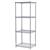 Akro-Mils® Wire Shelf Starter Unit, 63" Shelf Post, 18" x 24" Wire Shelf, 1/Each Akro-Mils® Wire Shelf Starter Unit, 63" Shelf Post, 18" x 24" Wire Shelf, 1/Each