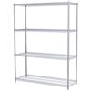 Akro-Mils® Wire Shelf Starter Unit, 63" Shelf Post, 18" x 48" Wire Shelf, 1/Each Akro-Mils® Wire Shelf Starter Unit, 63" Shelf Post, 18" x 48" Wire Shelf, 1/Each