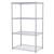 Akro-Mils® Wire Shelf Starter Unit, 63" Shelf Post, 24" x 36" Wire Shelf, 1/Each Akro-Mils® Wire Shelf Starter Unit, 63" Shelf Post, 24" x 36" Wire Shelf, 1/Each