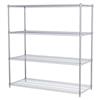 Akro-Mils® Wire Shelf Starter Unit, 63" Shelf Post, 24" x 60" Wire Shelf, 1/Each Akro-Mils® Wire Shelf Starter Unit, 63" Shelf Post, 24" x 60" Wire Shelf, 1/Each