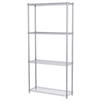 Akro-Mils® Wire Shelf Starter Unit, 74" Shelf Post, 12" x 36" Wire Shelf, 1/Each Akro-Mils® Wire Shelf Starter Unit, 74" Shelf Post, 12" x 36" Wire Shelf, 1/Each