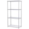 Akro-Mils® Wire Shelf Starter Unit, 74" Shelf Post, 18" x 36" Wire Shelf, 1/Each Akro-Mils® Wire Shelf Starter Unit, 74" Shelf Post, 18" x 36" Wire Shelf, 1/Each