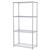 Akro-Mils® Wire Shelf Starter Unit, 74" Shelf Post, 18" x 36" Wire Shelf, 1/Each Akro-Mils® Wire Shelf Starter Unit, 74" Shelf Post, 18" x 36" Wire Shelf, 1/Each