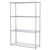 Akro-Mils® Wire Shelf Starter Unit, 74" Shelf Post, 18" x 48" Wire Shelf, 1/Each Akro-Mils® Wire Shelf Starter Unit, 74" Shelf Post, 18" x 48" Wire Shelf, 1/Each