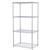 Akro-Mils® Wire Shelf Starter Unit, 74" Shelf Post, 24" x 36" Wire Shelf, 1/Each Akro-Mils® Wire Shelf Starter Unit, 74" Shelf Post, 24" x 36" Wire Shelf, 1/Each