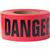 Presco Barricade Tape, 3 mil, "Danger", Red, 8/Case Presco Barricade Tape, 3 mil, "Danger", Red, 8/Case