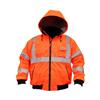 MCR Safety® Luminator™ 2-in-1 Class 3 Bomber Jacket, Large, Fluorescent Orange, 1/Each MCR Safety® Luminator™ 2-in-1 Class 3 Bomber Jacket, Large, Fluorescent Orange, 1/Each
