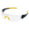 MCR Safety® Checkmate® 2 Eyewear, Smoke Temple, Yellow Nosepiece, Clear Lens, 1/Each MCR Safety® Checkmate® 2 Eyewear, Smoke Temple, Yellow Nosepiece, Clear Lens, 1/Each