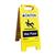 TruForce™ "Wet Floor" Caution Sign, English, Yellow, 1/Each TruForce™ "Wet Floor" Caution Sign, English, Yellow, 1/Each