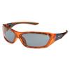 MCR Safety® ForceFlex® Eyewear, Translucent Orange Full Frame, Silver Mirror Lens, 1/Each MCR Safety® ForceFlex® Eyewear, Translucent Orange Full Frame, Silver Mirror Lens, 1/Each
