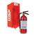 5 lb ABC Pro Line Fire Extinguisher w/ Mark I Jr. Cabinet (Red Tub/Red Cover) 5 lb ABC Pro Line Fire Extinguisher w/ Mark I Jr. Cabinet (Red Tub/Red Cover)