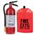 5 lb ABC Pro Line Fire Extinguisher w/ Fire Extinguisher Cover 5 lb ABC Pro Line Fire Extinguisher w/ Fire Extinguisher Cover