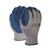 TruForce™ Latex Coated Gloves, Medium, Gray/Blue, 12/Pair TruForce™ Latex Coated Gloves, Medium, Gray/Blue, 12/Pair