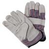 TruForce™ Split Leather Palm Gloves, Large, Spriped/Gray, 12/Pair TruForce™ Split Leather Palm Gloves, Large, Spriped/Gray, 12/Pair