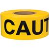 Presco Barricade Tape, 2.5 mil, "Caution", Yellow, 8/Case Presco Barricade Tape, 2.5 mil, "Caution", Yellow, 8/Case