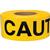 Presco Barricade Tape, 2.5 mil, "Caution", Yellow, 8/Case Presco Barricade Tape, 2.5 mil, "Caution", Yellow, 8/Case