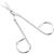 Nickel-Plated Scissors, 4 1/2", 1/Each Nickel-Plated Scissors, 4 1/2", 1/Each