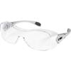 MCR Safety® Law® OTG Eyewear, Silver Temple, Clear Lens, 1/Each MCR Safety® Law® OTG Eyewear, Silver Temple, Clear Lens, 1/Each