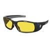 MCR Safety® Swagger® Eyewear, Black Frame, Amber Lens, 1/Each MCR Safety® Swagger® Eyewear, Black Frame, Amber Lens, 1/Each