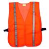 TruForce™ General-Purpose Mesh Safety Vest, Orange w/ 1" Silver Stripes, 1/Each TruForce™ General-Purpose Mesh Safety Vest, Orange w/ 1" Silver Stripes, 1/Each