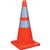 TruForce™ Traffic Cone w/ 4" & 6" Reflective Collars, 28", 4.5 lb, Dayglow Orange, 1/Each TruForce™ Traffic Cone w/ 4" & 6" Reflective Collars, 28", 4.5 lb, Dayglow Orange, 1/Each
