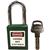 TruForce™ Safety Padlock w/ Steel Shackle, Green, 1/Each TruForce™ Safety Padlock w/ Steel Shackle, Green, 1/Each