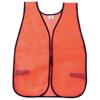 MCR Safety® General-Purpose Mesh Vest, Orange w/o Stripes, Universal, 1/Each MCR Safety® General-Purpose Mesh Vest, Orange w/o Stripes, Universal, 1/Each