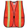 MCR Safety® General-Purpose Mesh Vest, Orange w/ 2" Lime/Silver Stripes, Universal, 1/Each MCR Safety® General-Purpose Mesh Vest, Orange w/ 2" Lime/Silver Stripes, Universal, 1/Each