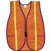 MCR Safety® General-Purpose Mesh Vest, Orange w/ 3/4" Lime Stripes, Universal, 1/Each MCR Safety® General-Purpose Mesh Vest, Orange w/ 3/4" Lime Stripes, Universal, 1/Each