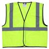 MCR Safety® Luminator™ Class 2 Economy Solid Mesh Vest, X-Large, Lime, 1/Each MCR Safety® Luminator™ Class 2 Economy Solid Mesh Vest, X-Large, Lime, 1/Each