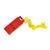 Plastic Whistle w/ Lanyard, Red, 1/Each Plastic Whistle w/ Lanyard, Red, 1/Each